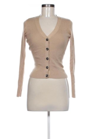Cardigan de damă Object, Mărime M, Culoare Bej, Preț 295,73 Lei, #137663098