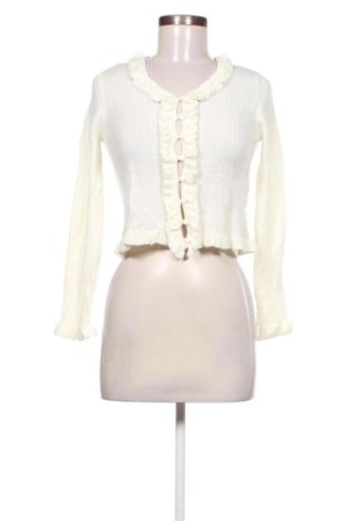 Cardigan de damă VILA, Mărime S, Culoare Ecru, Preț 47,24 Lei, #137673127