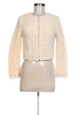 Cardigan de damă Zara, Mărime S, Culoare Ecru, Preț 83,99 Lei, #137676692