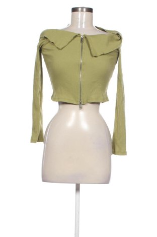 Damen Strickjacke Pieces, Größe S, Farbe Grün, Preis 6,00 €, #137677977