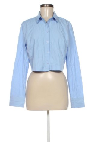 Cămașă de femei Stradivarius, Mărime L, Culoare Albastru, Preț 81,70 Lei, #137654147