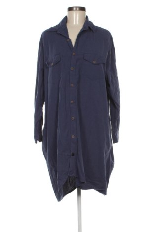 Дамска риза Unbranded, Размер XXL, Цвят Син, Цена 21,00 €, #137661749