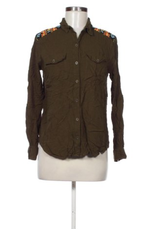 Cămașă de femei Forever 21, Mărime L, Culoare Verde, Preț 31,49 Lei, #137665023
