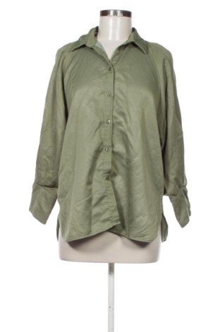 Cămașă de femei Reserved, Mărime L, Culoare Verde, Preț 73,49 Lei, #137666985