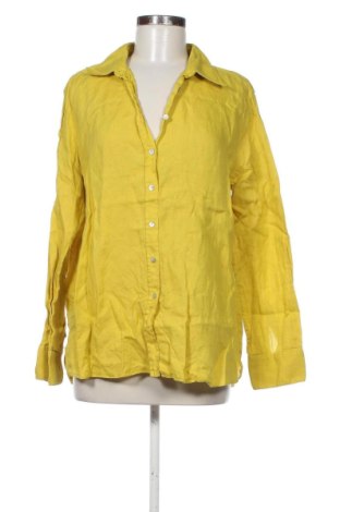 Cămașă de femei Massimo Dutti, Mărime L, Culoare Galben, Preț 209,96 Lei, #137672116