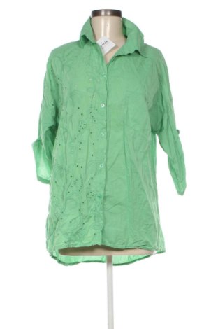 Дамска риза Unbranded, Размер XL, Цвят Зелен, Цена 9,00 €, #137675792