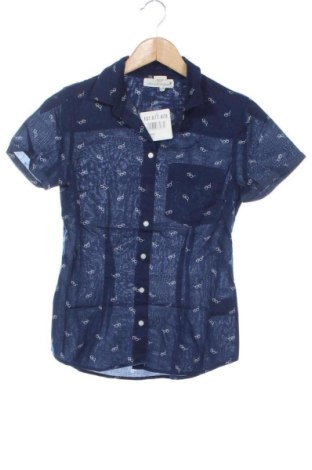 Cămașă de femei H&M L.O.G.G., Mărime XS, Culoare Albastru, Preț 30,00 Lei, #137677473