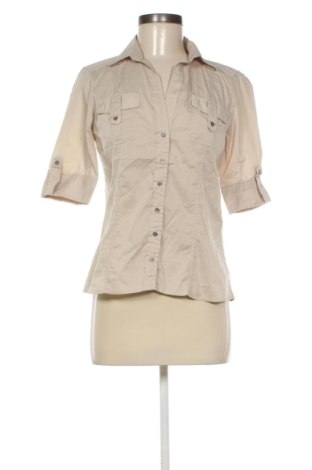 Cămașă de femei Zara, Mărime M, Culoare Bej, Preț 99,73 Lei, #137678133
