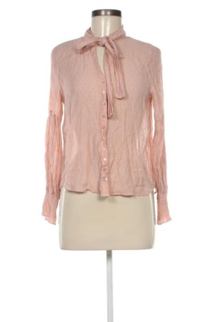 Дамска риза Zara, Размер S, Цвят Розов, Цена 11,00 €, #137678428