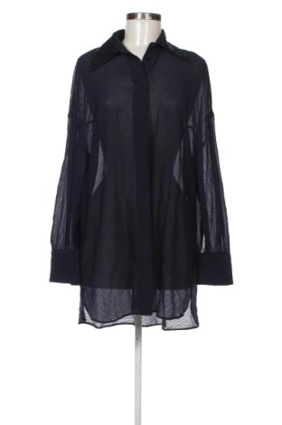 Дамска риза Massimo Dutti, Размер L, Цвят Син, Цена 37,00 €, #137699655