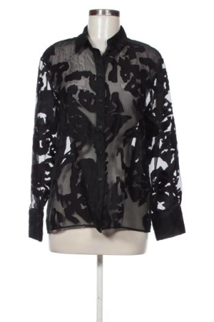 Cămașă de femei Zara, Mărime M, Culoare Negru, Preț 168,00 Lei, #137672353