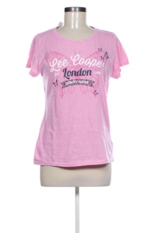 Damen T-Shirt Lee Cooper, Größe L, Farbe Rosa, Preis € 11,00, #137647253