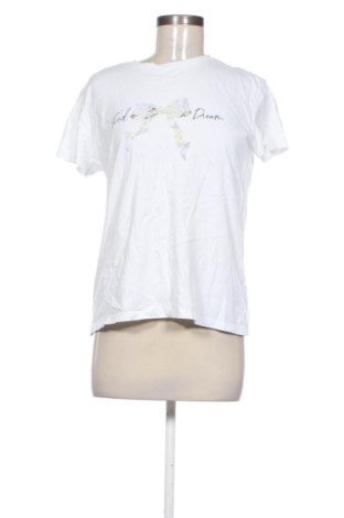 Damen T-Shirt Sinsay, Größe L, Farbe Weiß, Preis € 10,00, #137649827
