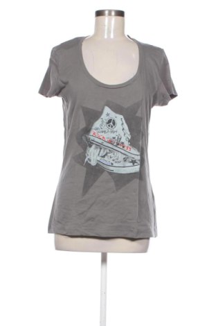 Damski T-shirt Converse, Rozmiar L, Kolor Szary, Cena 80,44 zł, #137656079