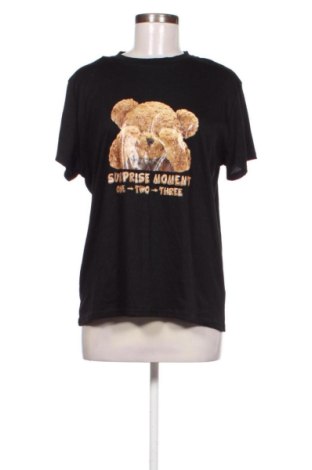 Дамска тениска SHEIN, Размер M, Цвят Черен, Цена 8,00 €, #137664695