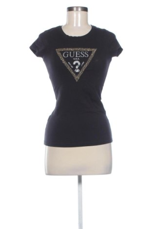 Γυναικείο t-shirt Guess, Μέγεθος S, Χρώμα Μαύρο, Τιμή 23,00 €, #137665126