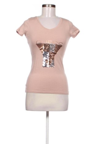 Дамска тениска Guess, Размер XS, Цвят Пепел от рози, Цена 23,00 €, #137669015