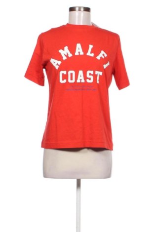 Γυναικείο t-shirt H&M, Μέγεθος S, Χρώμα Κόκκινο, Τιμή 10,00 €, #137669551