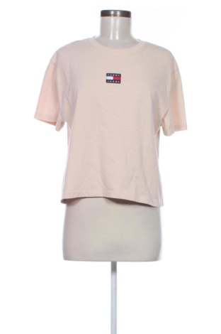 Дамска тениска Tommy Jeans, Размер M, Цвят Розов, Цена 22,00 €, #137672534