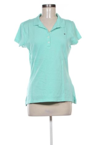 Дамска тениска Tommy Hilfiger, Размер L, Цвят Зелен, Цена 34,48 €, #137672620