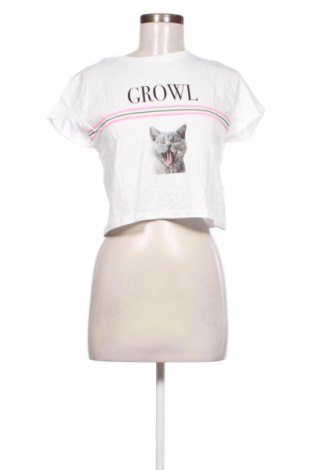 Damen T-Shirt Tally Weijl, Größe XS, Farbe Weiß, Preis 7,00 €, #137673331