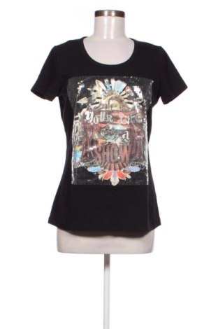 Дамска тениска Trussardi, Размер L, Цвят Черен, Цена 25,96 €, #137673925