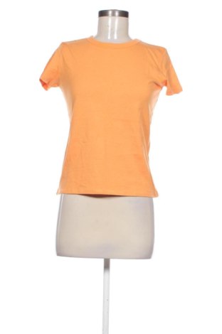 Damski T-shirt Zara, Rozmiar M, Kolor Pomarańczowy, Cena 61,68 zł, #137676161