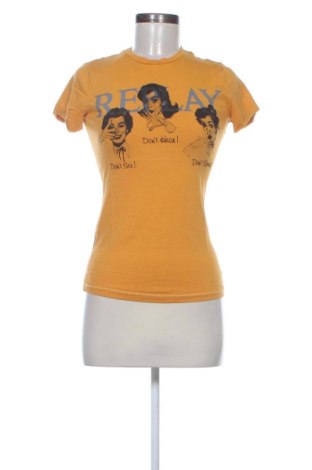 Dámské tričko Replay, Velikost XS, Barva Oranžová, Cena  558,00 Kč, #137679535
