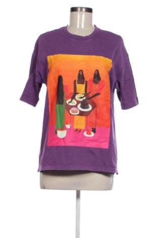 Dámske tričko Zara, Veľkosť M, Farba Fialová, Cena  10,87 €, #137686453