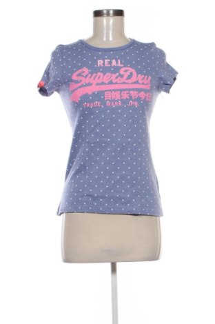 Дамска тениска Superdry, Размер S, Цвят Син, Цена 11,00 €, #137689101