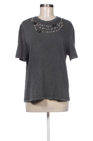 Tricou de femei Zara, Mărime L, Culoare Gri, Preț 60,00 Lei, #137691192