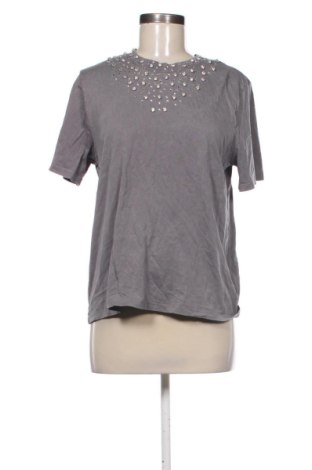 Tricou de femei Zara, Mărime L, Culoare Gri, Preț 60,00 Lei, #137691202