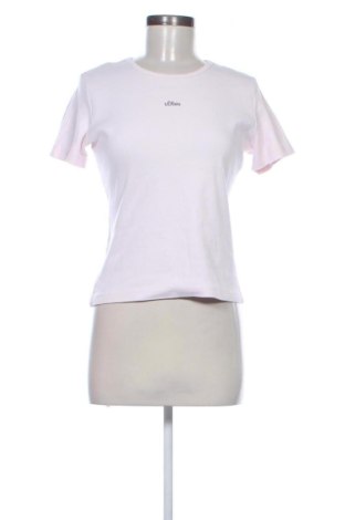 Damski T-shirt S.Oliver, Rozmiar M, Kolor Różowy, Cena 46,57 zł, #137702404