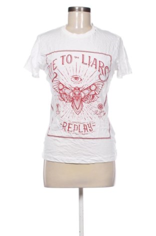 Damski T-shirt Replay, Rozmiar XS, Kolor Kolorowy, Cena 96,15 zł, #137706090