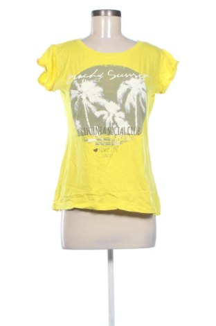 Damski T-shirt Sinsay, Rozmiar M, Kolor Żółty, Cena 38,10 zł, #137708781