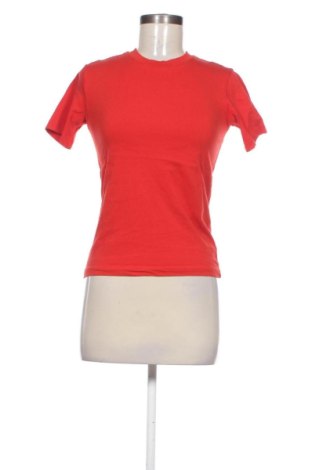 Damski T-shirt H&M, Rozmiar XXS, Kolor Czerwony, Cena 29,63 zł, #137673748