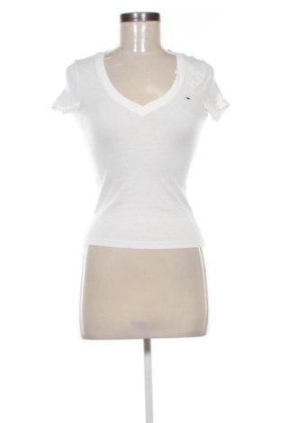 Damen T-Shirt Tommy Jeans, Größe XS, Farbe Weiß, Preis € 22,10, #137647730