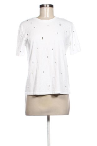Damen T-Shirt Zara, Größe M, Farbe Weiß, Preis € 9,72, #137660217