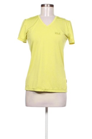 Damen T-Shirt Jack Wolfskin, Größe S, Farbe Gelb, Preis € 16,00, #137665734