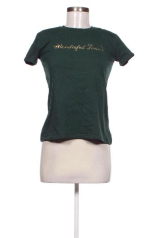 Tricou de femei Sinsay, Mărime XS, Culoare Verde, Preț 34,89 Lei, #137667773