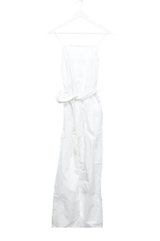 Damski długi kombinezon Zara, Rozmiar XS, Kolor Biały, Cena 93,14 zł, #137693762