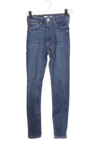 Дамски дънки Zara, Размер XXS, Цвят Син, Цена 18,00 €, #137643537