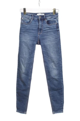 Дамски дънки Stradivarius, Размер XS, Цвят Син, Цена 12,00 €, #137644190