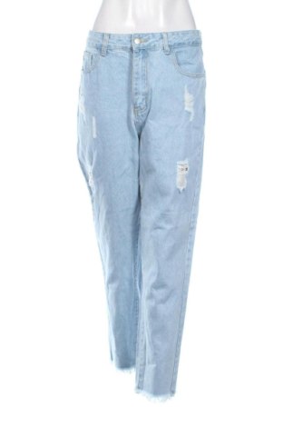 Blugi de femei SHEIN, Mărime L, Culoare Albastru, Preț 61,99 Lei, #137665679