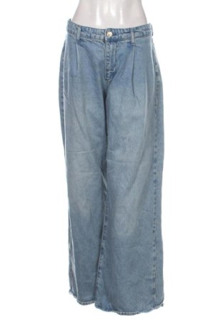 Damskie jeansy Zara, Rozmiar L, Kolor Niebieski, Cena 97,37 zł, #137668300