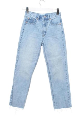 Дамски дънки Stradivarius, Размер XS, Цвят Син, Цена 15,00 €, #137671555