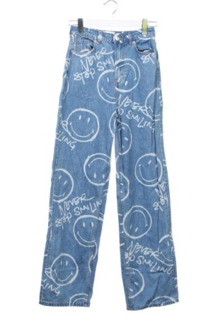 Blugi de femei H&M, Mărime XS, Culoare Albastru, Preț 78,74 Lei, #137671795