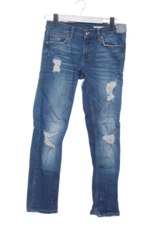 Blugi de femei Zara, Mărime M, Culoare Albastru, Preț 78,74 Lei, #137672216