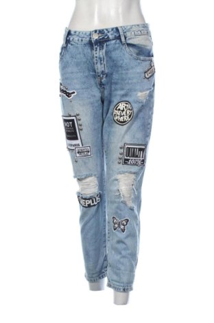 Damskie jeansy Unbranded, Rozmiar XL, Kolor Niebieski, Cena 50,80 zł, #137673799