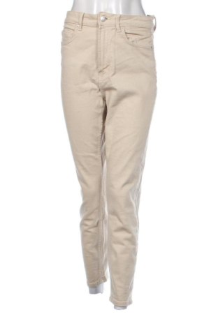 Damskie jeansy Stradivarius, Rozmiar M, Kolor Beżowy, Cena 55,04 zł, #137674166